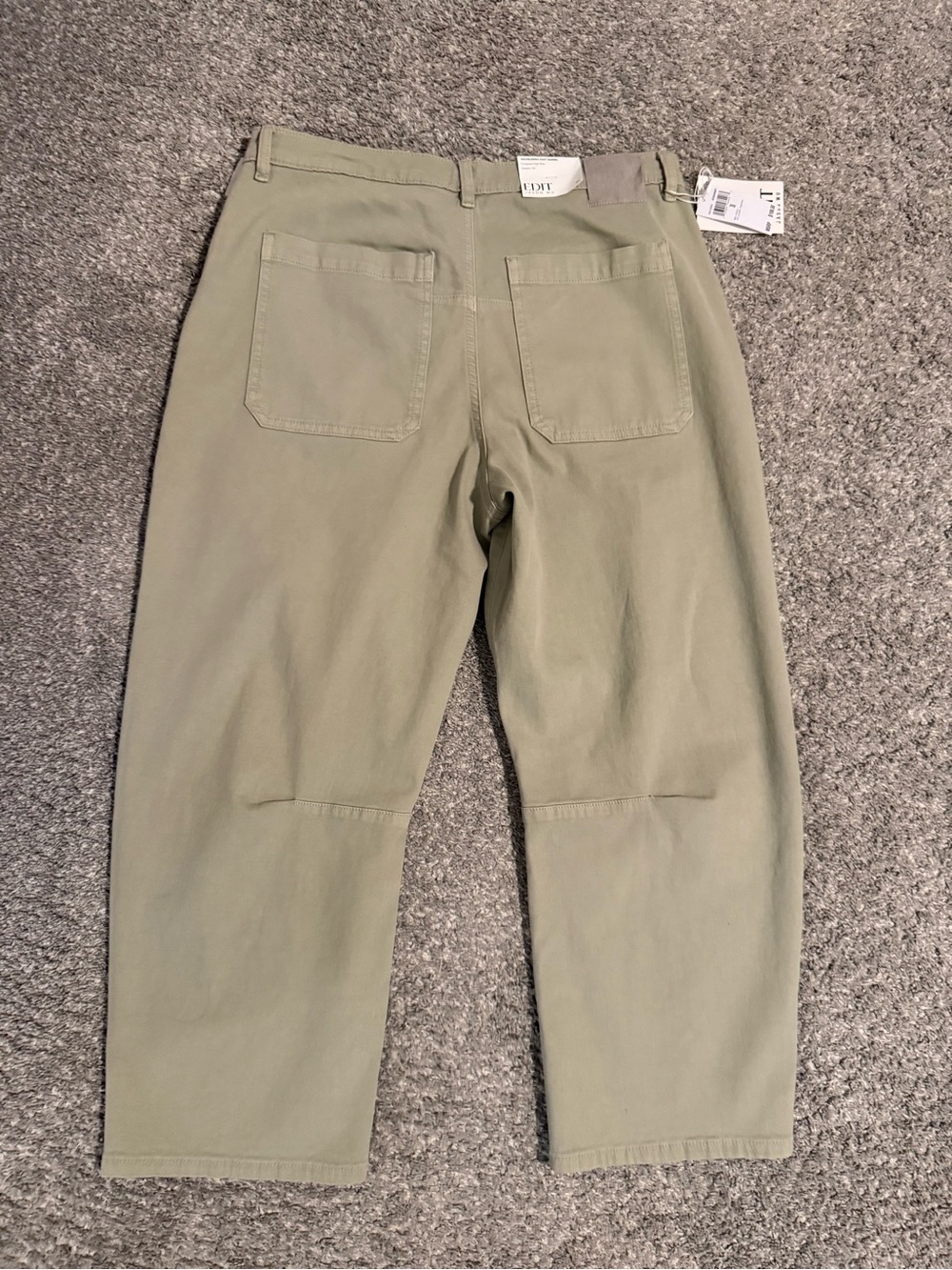 Jason Wu EDIT Rosemary High-Rise Pants in Sage - Picture 5 of 8